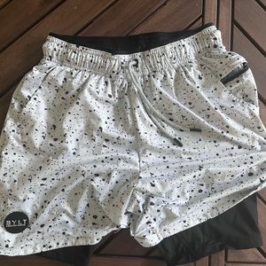 BYLT Basics compression lined athletic shorts